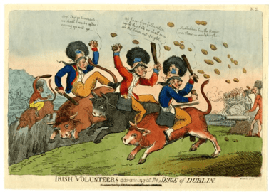 irish volunteers siege of dublin